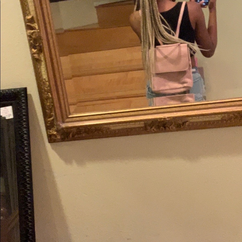Baby Pink Purse Backpack